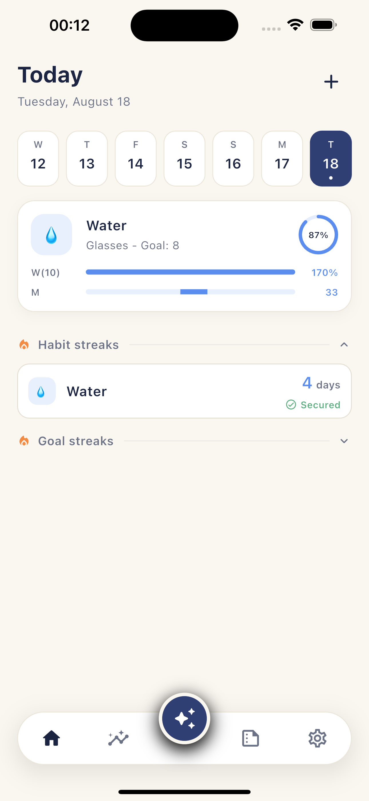 Habitale app screenshot